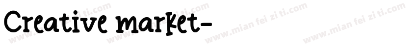 Creative market字体转换